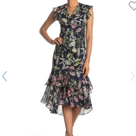 NWT Tommy Hilfiger ruffled dress - Picture 2 of 6